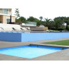 Mosaique piscine bleu cyan clair uni par 2 m² Achat mosaique bleu piscine turquoise uni