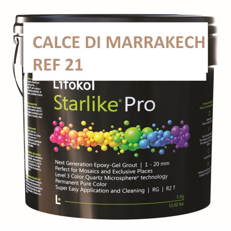 Epoxy brun clair  résine starlike Pro calce di Marrakech ref 21 par 2.5 kilos