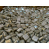Gris nacré platine micro mosaïque PIXEL ART 1.2 cm 4 mm épaisseur par 100g