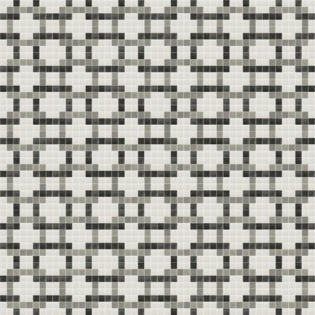 Mosaique piscine decor tressage mundaka collection Marine