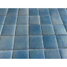Mosaique emaux de verre bleu piscine nacré  4 cm par 1 m² Achat mosaique carrelage piscine