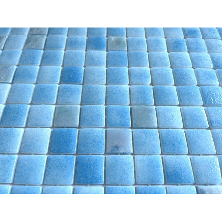 Mosaique piscine bleu et nacré prix promo outlet par m² Achat mosaique salle de bain spa hammam