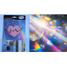 Suncatcher attrape lumière autocollant pvc pour vitre Coeur bonheur