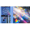 Suncatcher attrape lumière autocollant pvc pour vitre papillon