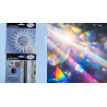 Suncatcher attrape lumière autocollant pvc pour vitre soleil zen