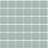 Emaux de verre Mosaique vert celadon mouchete 2.3 cm 100 grammes