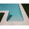 Emaux de verre Mosaique vert celadon mouchete 2.3 cm 100 grammes