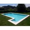Emaux de verre Mosaique vert celadon mouchete 2.3 cm 100 grammes