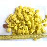 Jaune vif soleil micro mosaïque PIXEL ART 1.2 cm par 100 grammes
