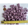 Rose mauve micro mosaïque PIXEL ART 1.2 cm 6mm épaisseur par 100 grammes