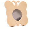 Miroir papillon 15 cm par 15 cm support en bois à décorer en mosaïque