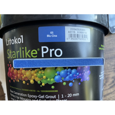 Bleu saphir résine époxy Starlike pro par 2.5 kilos ref 65 blu cina