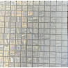 Blanc pur relief nacré Bambou 100% mat nacré mosaïque 2.4 cm par plaque 31.5 cm