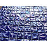 Bleu cobalt relief drop 100% mosaïque 2.4 cm émaux de verre par plaque 31.5 cm