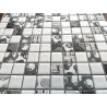 Mosaique mat noir et blanc Kitchen plus blanc idéal mosaique cuisine