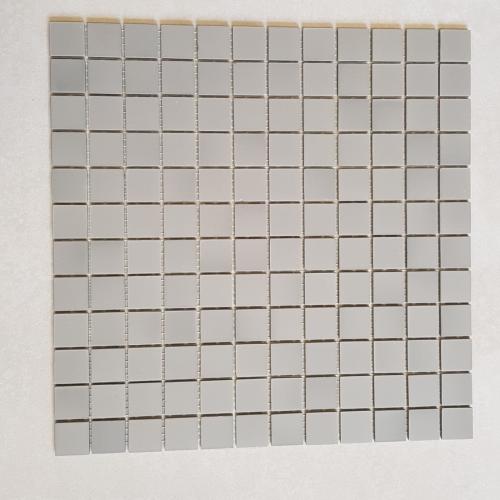 Gris ciment mosaïque mat grès antique plaque 30 cm