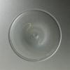 Blanc cabochon, cives en verre translucide diamètre 13 cm à l'unité