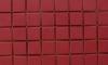 Rouge rubis mosaïque mat Briare par plaque de 34.58 par 34.58 cm
