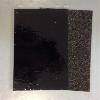 Noir verre opaque lisse plaque de 20 par 30 cm fusing coef 96 Wissmach w96-02