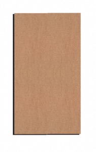 Plaque rectangulaire 41 par 20 cm support bois pour mosaïque