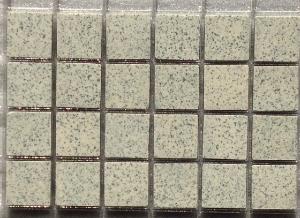 Vert moucheté granit  2 cm mosaïque mat grès céram antique plaque 32.5 cm