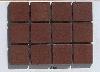 Brun chocolat 2 par 2cm mosaïque grès antique winckelmans par 100g