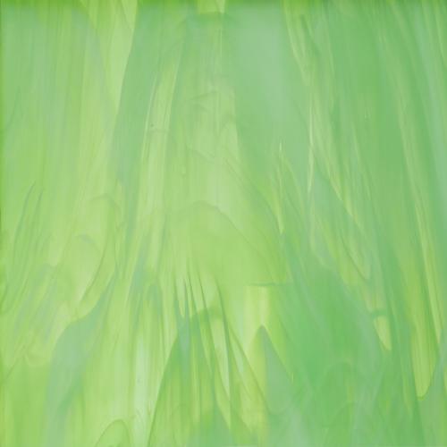 Vert moyen marbré translucide verre vitrail spectrum 327-2 S96 plaque de 30 par 20 cm