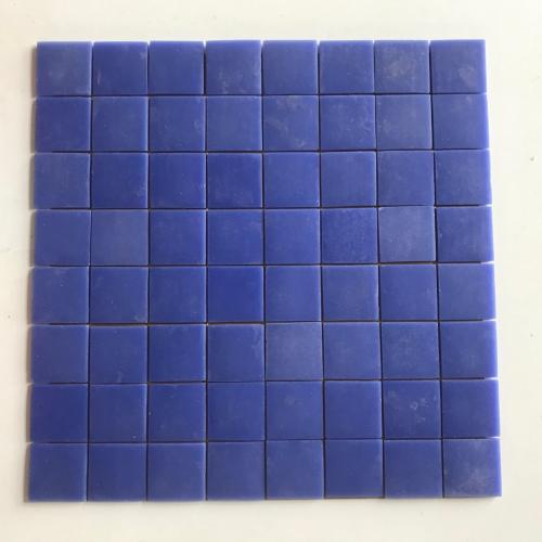 Bleu lavande mat 4 cm mosaïque émaux par plaque 32 cm pour vrac