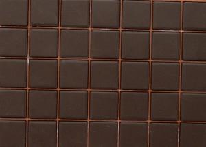 Brun chocolat / jaspe mosaïque Briare mat par 100g