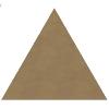 Plaque triangle 20 cm de diamètre support bois pour mosaïque