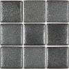 Noir lave martelé mosaïque Urban Chic émaux bord droit 2,4 cm par 100g