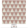 Mosaïque rectangle décor Zapfen triangle émaux mat 2.3 cm par 4.8 cm par M²