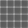 Gris foncé mosaïque gris brillant format 2.5 cm par M²
