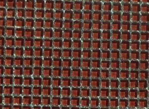 Brun chocolat micro mosaïque vetrocristal par 64 carreaux