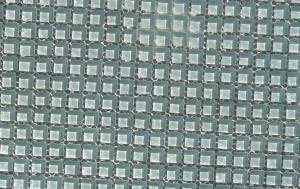 Bleu ciel micro mosaïque vetrocristal par 64 carreaux
