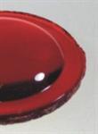 Rouge cabochon en verre diamètre 50 mm à l'unité