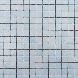 Bleu clair/ scilly - écume mosaïque Briare par plaque 34 cm