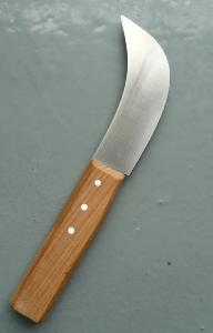 Couteau à plomb manche bois pour la création de vitraux