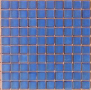 Bleu cobalt DÉPOLI MAT micro mosaïque vetrocristal par 100 grammes