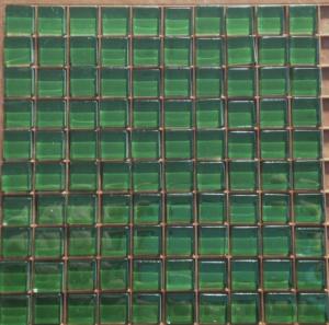 Vert résine BRILLANT CRISTAL micro mosaïque vetrocristal par 100 grammes