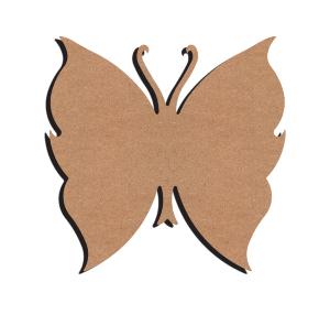 Papillon n°2 support bois 26 cm pour mosaïque