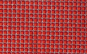 Rouge micro mosaïque vetrocristal par 64 carreaux