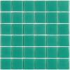 Vert turquoise clair CUBAS mosaïque émaux 2.3 cm brillant pleine masse par 2 M² soit 44.7€ le M²