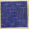 Bleu foncé moucheté Zafiro 4 cm mosaïque émaux en vrac par 64 carreaux pour loisirs créatifs