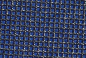 Bleu marine micro mosaïque vetrocristal par 64 carreaux