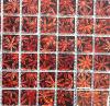 Mosaïque brun rouge badiane anis étoilé vetrocristal 2.5 par 2.5cm par 6 carreaux