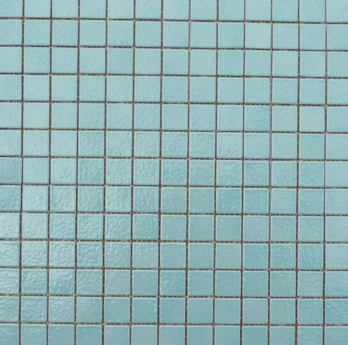 Vert-bleu clair / Californie mosaïque émaux de Briare par 20 carrés soit environ 100g