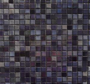 Mosaïque bleu violet émaux de venise vendu par 25 carreaux de 1.5 cm