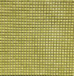 Vert granny micro mosaïque brillant par plaque 30 cm