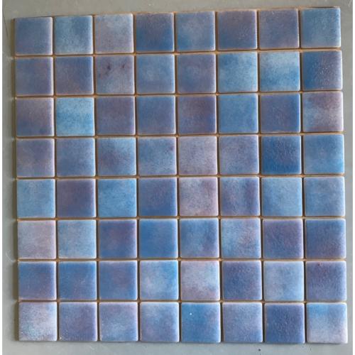 Bleu  clair violet MACHADO 4 cm mosaïque émaux par plaque 32 cm pour loisirs créatifs